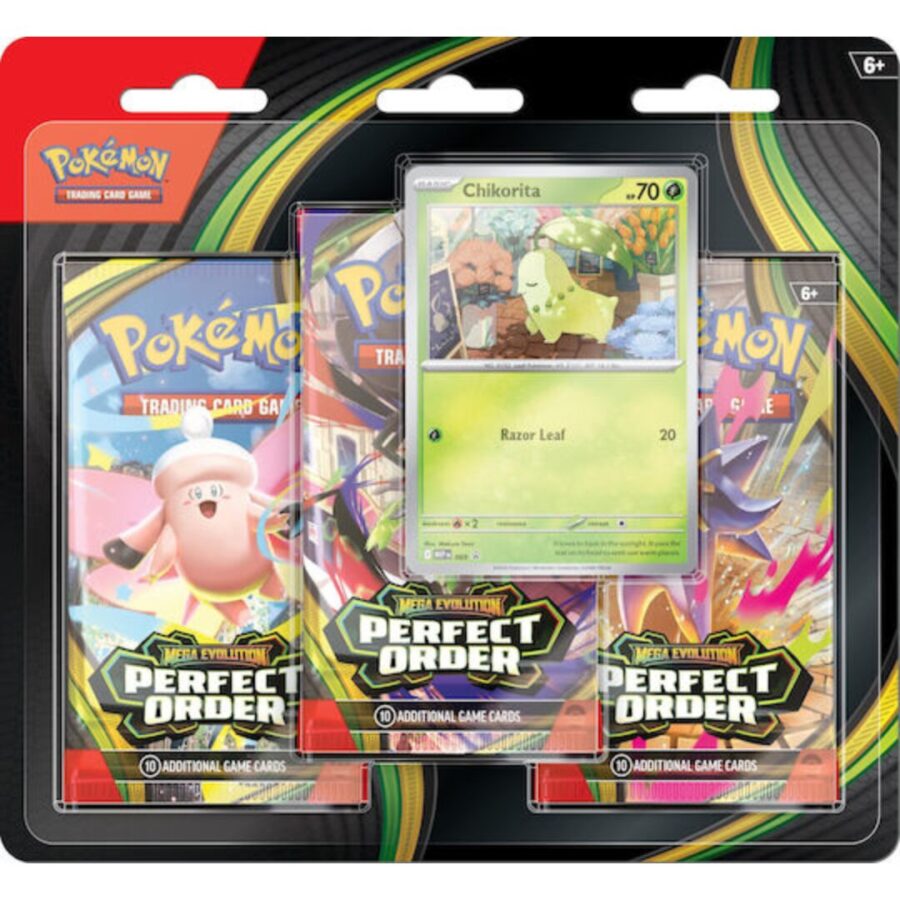 Pokemon TCG March 2026 Expansion 3-Booster Blister POK103751 – Σετ με 3 Booster Packs & Promo Κάρτα (Τυχαια Επιλογη)