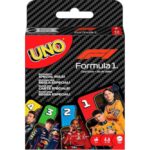 UNO Formula 1 Mattel – Επιτραπέζιο Παιχνίδι Καρτών για 2-10 Παίκτες 7+ Ετών (JMF10)