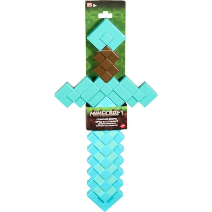 Minecraft Διαμαντένιο Σπαθί JLJ39 – Παιχνίδι Ρόλων Foam Sword Mattel