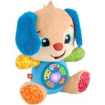 Fisher Price Εκπαιδευτικό Σκυλάκι Μπλε Smart Stages – Laugh & Learn Παιχνίδι για Μωρά 6-36 Μηνών