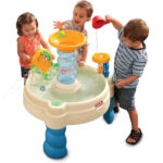 Little Tikes Aquatic Table Spiral Seas 173752PE13 – Παιδικό Τραπέζι Νερού με Περιστρεφόμενο Τούνελ