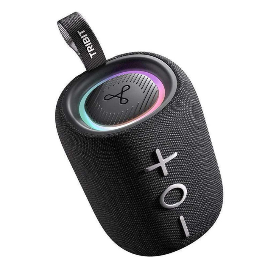 Tribit StormBox Mini BTS33 Ποιοτικο και Δυνατο Bluetooth Speaker 12W IPX7 Black Φορητό Αδιάβροχο Ηχείο με Led Φωτισμο και 12 Ωρες Αυτονομια