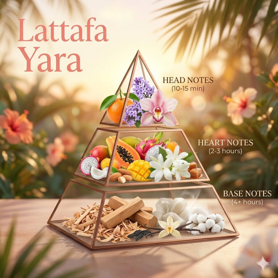 Lattafa Yara Eau de Parfum 100ml – Γυναικειο Αρωμα Γλυκό, Κρεμώδες και Μεγάλης Διάρκειας