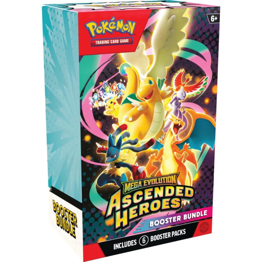 Pokemon TCG Trading Card Games Mega Evolution Ascended Heroes Booster Bundle – 6 Packs Pokmon Κάρτες