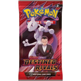 Pokemon TCG Trading Card Games Scarlet nad Violet – Destined Rivals Booster Pack Τυχαια Επιλογη -1 Φακελακι