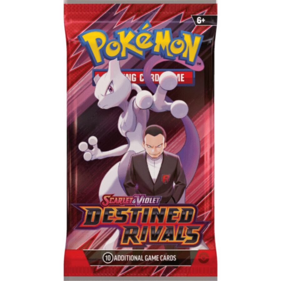 Pokemon TCG Trading Card Games Scarlet nad Violet – Destined Rivals Booster Pack Τυχαια Επιλογη -1 Φακελακι