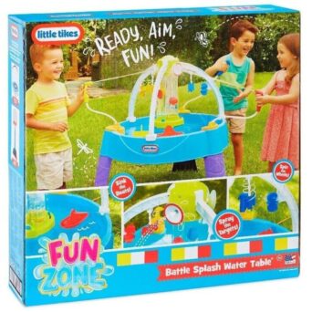 Little Tikes Battle Splash Water Table 648809-PE3 – Τραπέζι Νερού Παιχνίδι & Δράση με Εκτοξευτήρες