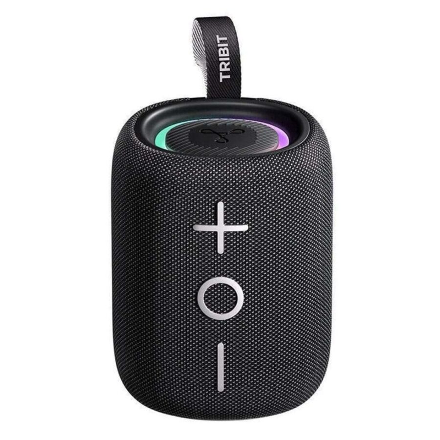 Tribit StormBox Mini BTS33 Ποιοτικο και Δυνατο Bluetooth Speaker 12W IPX7 Black Φορητό Αδιάβροχο Ηχείο με Led Φωτισμο και 12 Ωρες Αυτονομια