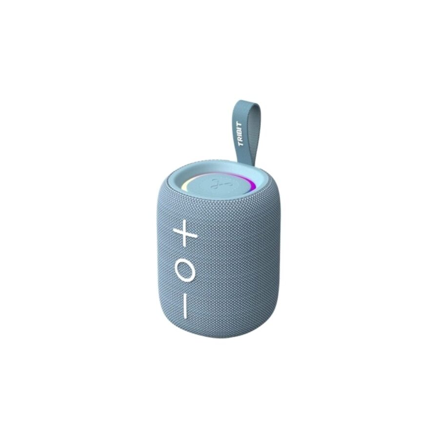 Tribit StormBox Mini BTS33 Ποιοτικο και Δυνατο Bluetooth Speaker 12W IPX7 Blue Φορητό Αδιάβροχο Ηχείο με Led Φωτισμο και 12 Ωρες Αυτονομια