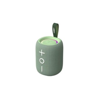 Tribit StormBox Mini BTS33 Ποιοτικο και Δυνατο Bluetooth Speaker 12W IPX7 Green Φορητό Αδιάβροχο Ηχείο με Led Φωτισμο και 12 Ωρες Αυτονομια