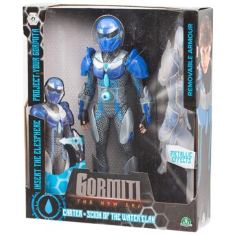 Gormiti The New Era Carter Scion Of The Water Clan 27cm (GRV05100) – Φιγουρα Δρασης με Λειτουργια Ολόγραμμα