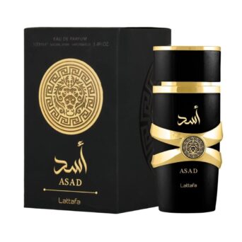 Lattafa Asad Eau de Parfum 100ml – Ανδρικο Αρωμα Μεγάλης Διάρκειας, Ζεστό & Έντονο