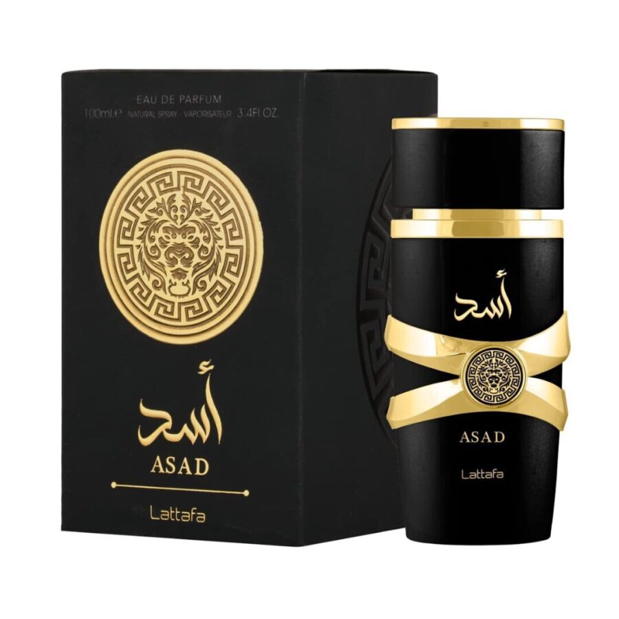 Lattafa Asad Eau de Parfum 100ml – Ανδρικο Αρωμα Μεγάλης Διάρκειας, Ζεστό & Έντονο