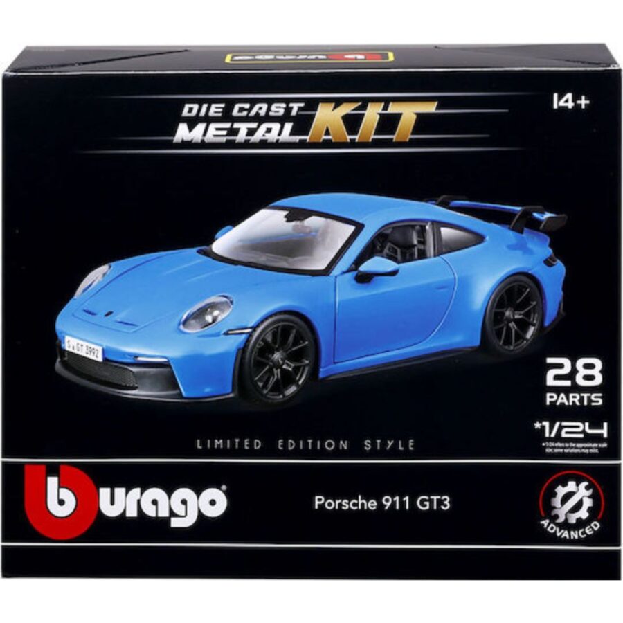Bburago Porsche 911 Gt3 Model Kit (1/24 Scale)