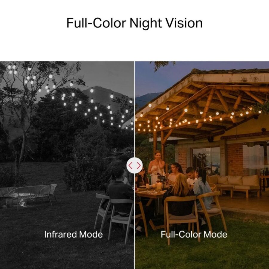 Mercusys MC500 Outdoor Wi-Fi Camera 1080p – Περιστρεφόμενη Κάμερα Ασφαλείας Εξωτερικού Χώρου με Night Vision