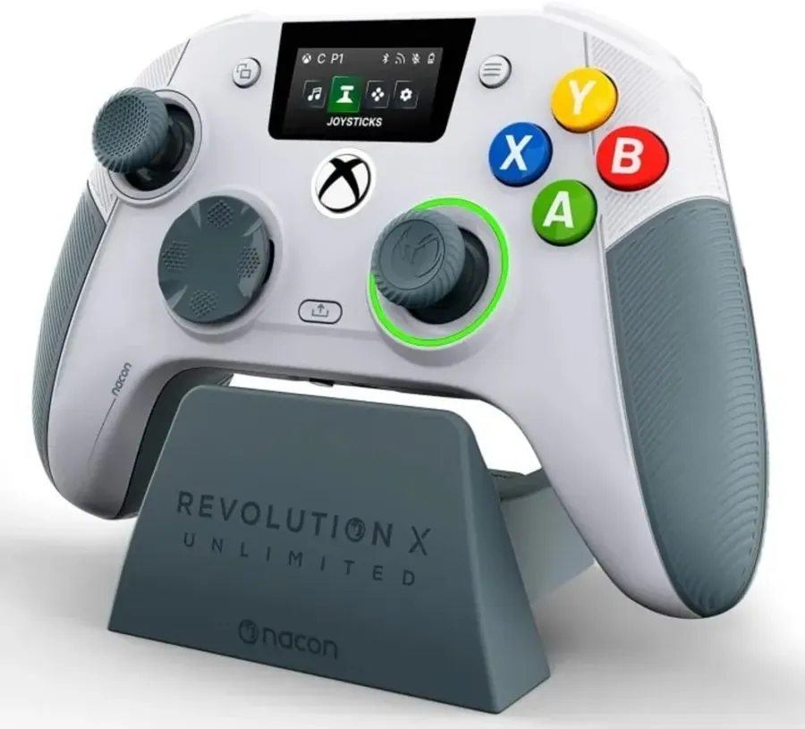 Nacon Revolution X Unlimited 360 Anniversary Edition Ασύρματο Controller για Xbox Series X|S & PC – Hall Effect, Custom Profiles, LCD Screen