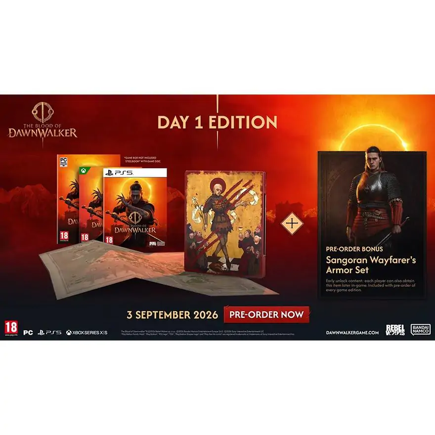 The Blood of Dawnwalker Day 1 Edition PS5 NEW