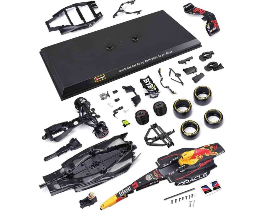 Bburago FORMULA 1: F1 Red Bull Rb19 Max Verstappen Model Kit 1/24