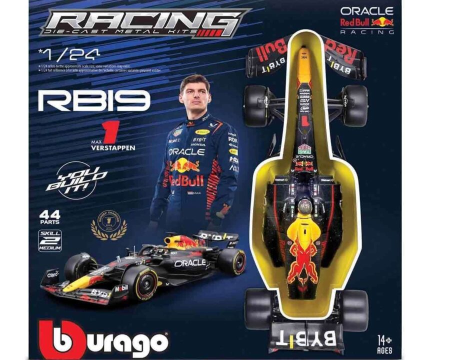 Bburago FORMULA 1: F1 Red Bull Rb19 Max Verstappen Model Kit 1/24