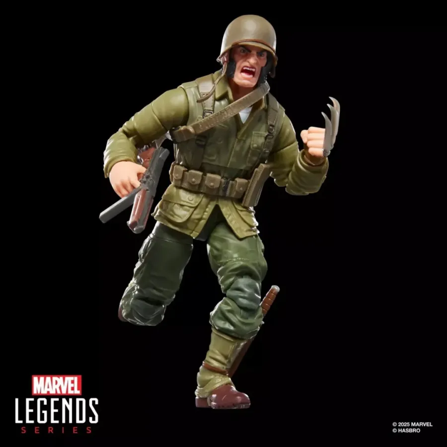 Hasbro Marvel: Wolverine (WWII Logan) Legends Series Figure 15cm