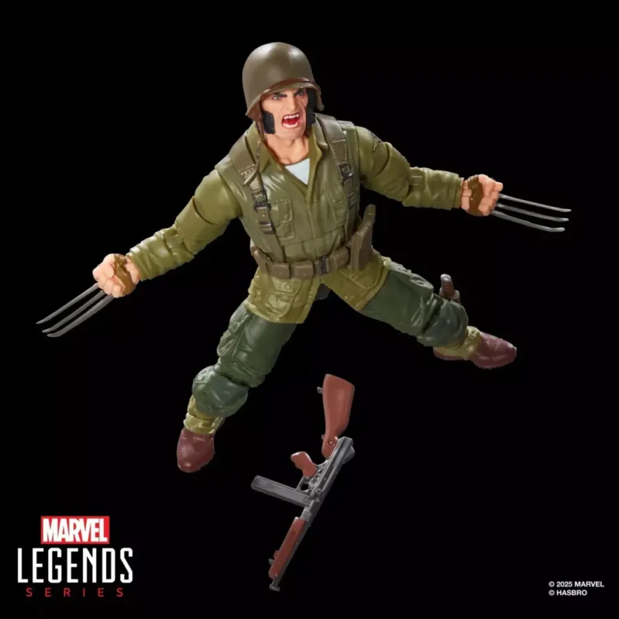 Hasbro Marvel: Wolverine (WWII Logan) Legends Series Figure 15cm