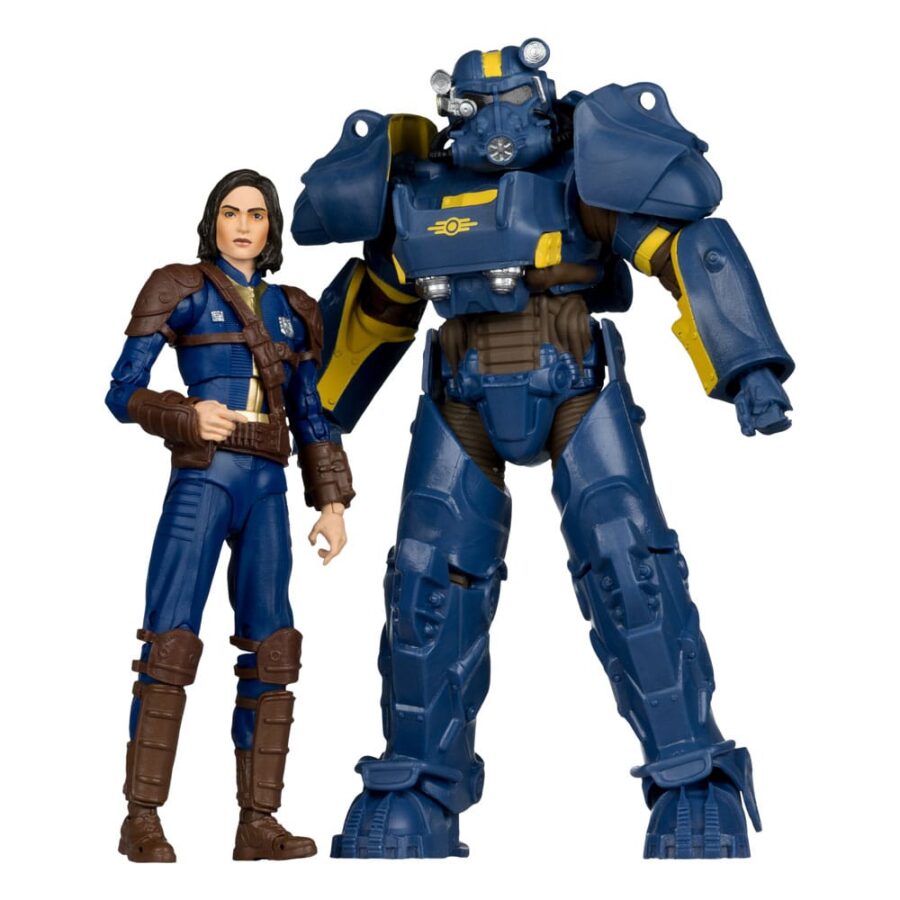 Mc Farlane Φιγούρα FALLOUT 4: T-60 Vault tec & Sole Survivor 2 Figure Set 18cm