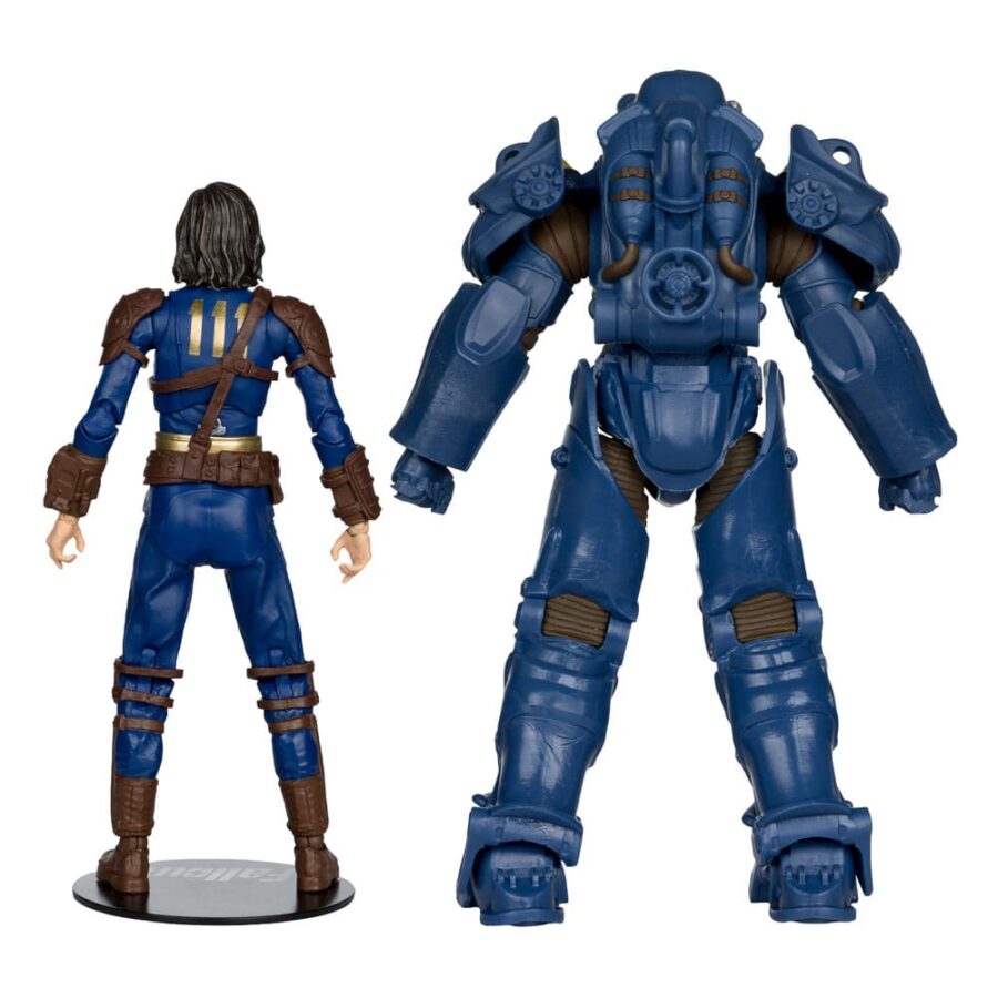 Mc Farlane Φιγούρα FALLOUT 4: T-60 Vault tec & Sole Survivor 2 Figure Set 18cm