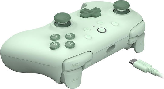 8BitDo Ultimate 2C Wired Controller Green για PC – Gamepad USB με Hall Effect Joysticks