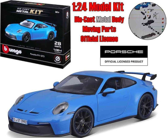 Bburago Porsche 911 Gt3 Model Kit (1/24 Scale)