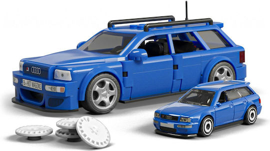 Hot Wheels Brick Shop Audi RS2 Avant 1994 JGR28 – Κατασκευαστικό Σετ Αυτοκινήτου Speed Series Mattel