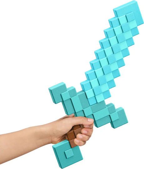 Minecraft Διαμαντένιο Σπαθί JLJ39 – Παιχνίδι Ρόλων Foam Sword Mattel