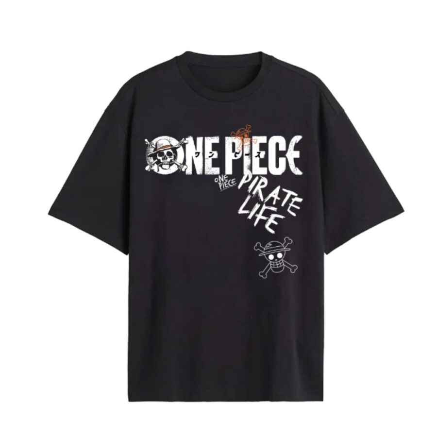 Cotton Division One Piece Pirate Life T-Shirt Men (S)