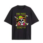 Cotton Division One Piece Jolly Roger T-Shirt Men (XXL)