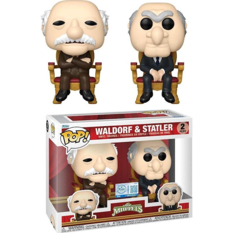 Funko Pop! Television: MUPPETS Muppets Double Pack Waldorf and Statler Figure