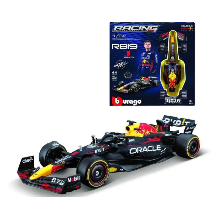Bburago FORMULA 1: F1 Red Bull Rb19 Max Verstappen Model Kit 1/24