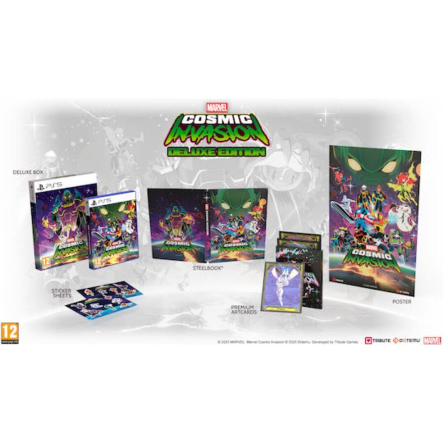 Marvel Cosmic Invasion Deluxe Edition PS5 NEW – Action Beat Em Up