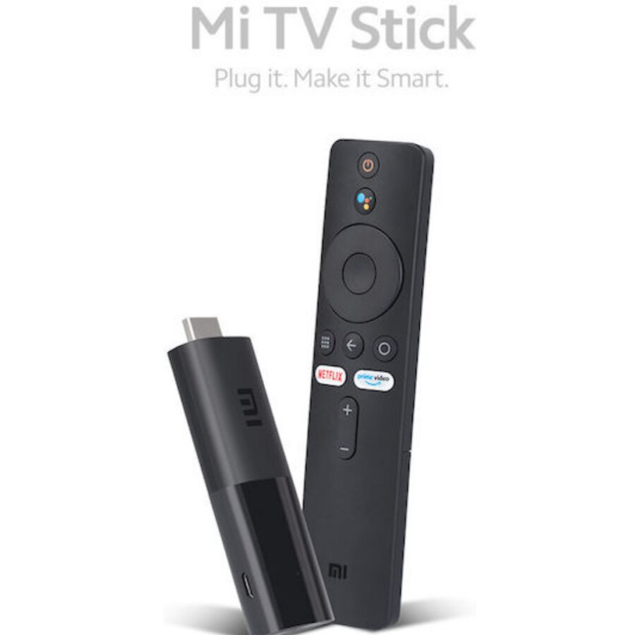Xiaomi Mi TV Stick (MDZ-24-AA) Full HD 1080p Android TV Stick με WiFi, Bluetooth, Chromecast, Netflix, Google Assistant