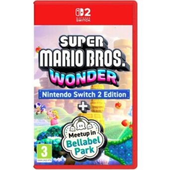 Super Mario Bros Wonder Nintendo Switch 2 NEW Edition + Meetup in Bellabel Park – Platform Adventure Game