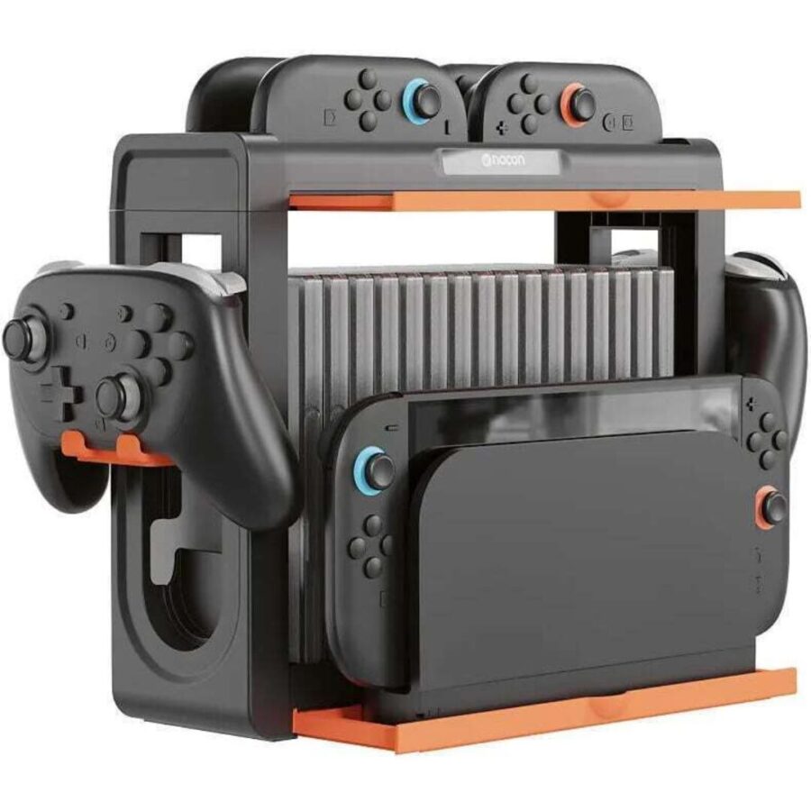 Nacon Dock n Store Max Stand για Nintendo Switch 2 – Βάση Φόρτισης & Αποθήκευσης Παιχνιδιών και Αξεσουάρ