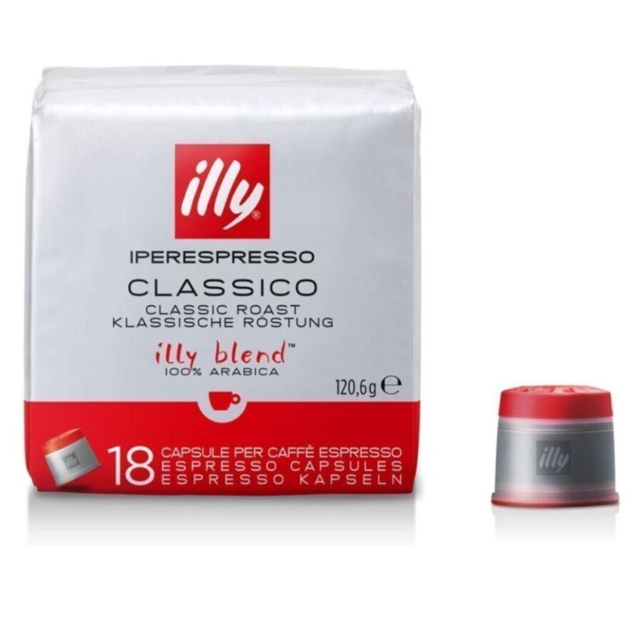 Illy Iperespresso Tostato Classico Κάψουλες Espresso 18 Τεμαχίων (79014)