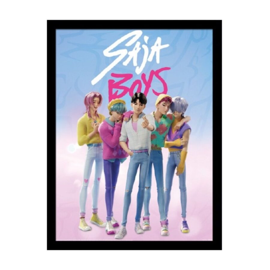 Pyramid K-Pop Demon Hunters Saja Boys Collector Print 45x35cm