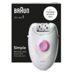 Braun Silk-epil 1 SE1-000 Αποτριχωτικη Μηχανή Epilator για Μακράς Διάρκειας Αποτρίχωση