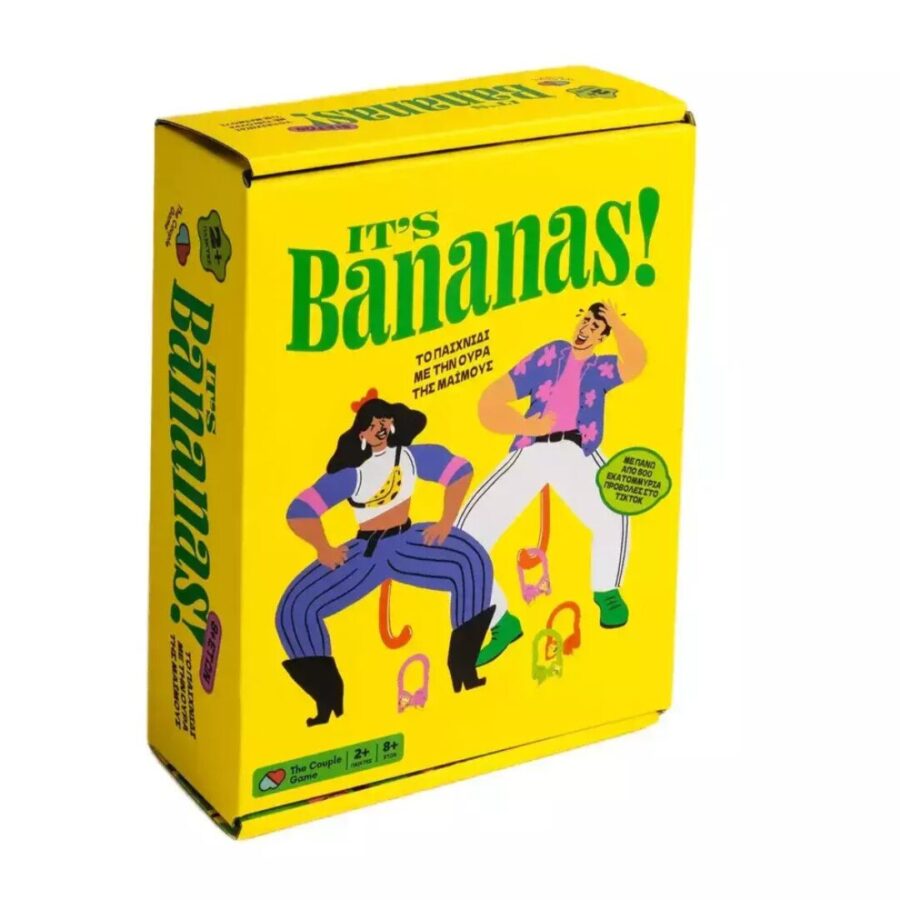 The Couple Game: Its Bananas Επιτραπεζιο Παιχνίδι Παρέας για 2+ Παίκτες 8+ Ετών με Αστείες Δοκιμασίες & Challenges