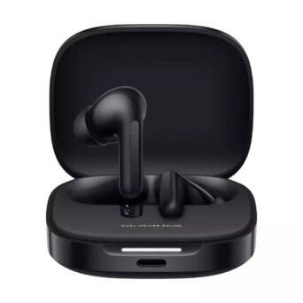 Xiaomi Redmi Buds 6 Bluetooth Handsfree Ασύρματα Ακουστικά με ANC, Αντοχή στον Ιδρώτα & Θήκη Φόρτισης Night Black