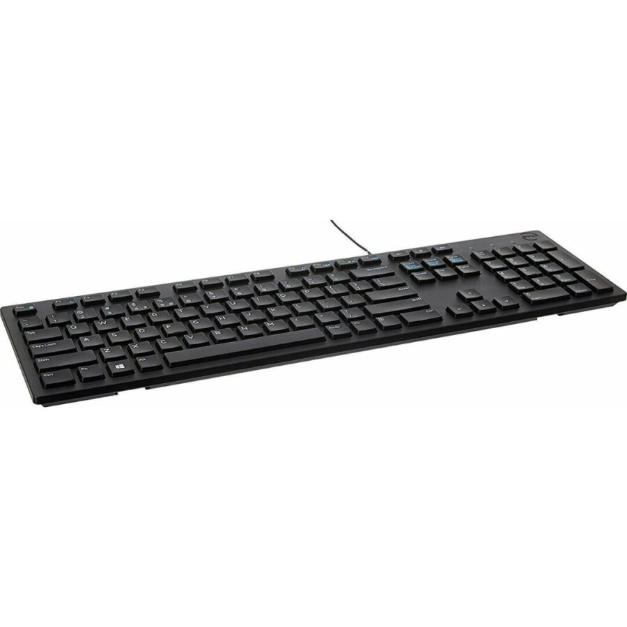 Dell KB216 Multimedia Keyboard Ενσύρματο USB Πληκτρολόγιο Ελληνικό GR Full Size Μαύρο (580-ADHV)