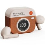 Q86 True Wireless Stereo Earphones CYXG Bluetooth 5.49 Ακουστικά με Retro Camera Charging Case Σε διάφορα χρώματα (Τυχαία επιλογή)