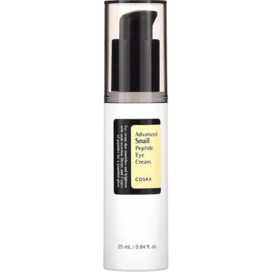 COSRX Advanced Snail Peptide Eye Cream 25ml – Αντιγηραντικη Κρεμα Ματιών με Snail Mucin & Peptides για Λάμψη