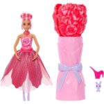 Mattel Barbie Petal Pop Red Rose Κούκλα Barbie με Λουλουδένιο Outfit & Αξεσουάρ (JMF59)