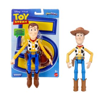 Mattel Disney Pixar Toy Story Woody Action Figure 18cm (JKV14) – Φιγούρα Woody με Κινούμενα Μέρη