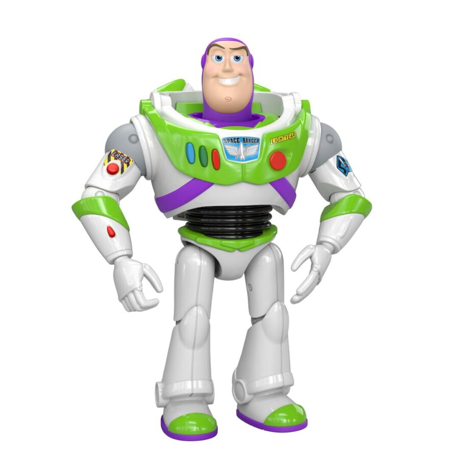 Mattel Disney Pixar Toy Story Buzz Lightyear Action Figure 18cm (JKV15) – Φιγούρα Buzz Lightyear με Κινούμενα Μέρη